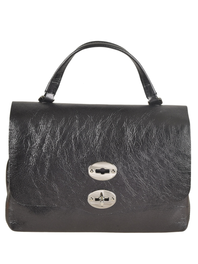 Shop Zanellato Postina Cortina Shoulder Bag In Black