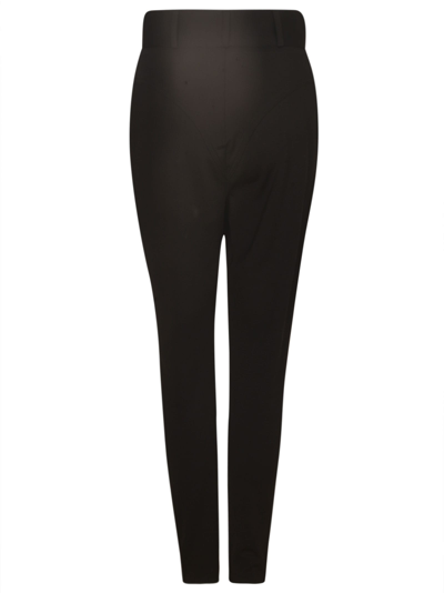 Shop Alessandro Vigilante High Waist Trousers In Black