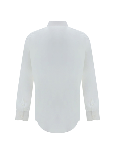 Shop Finamore Milano Shirt In Bianco