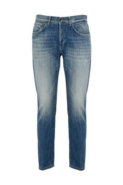 Shop Dondup Dian Jeans In Carrot Fit Cotton In Denim
