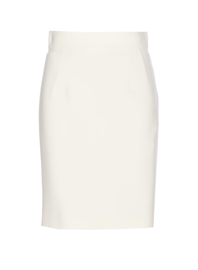 Shop Dolce & Gabbana Skirt In White