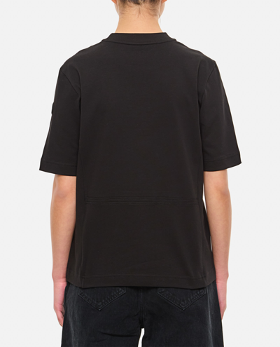 Shop Moncler Regular T-shirt In Black
