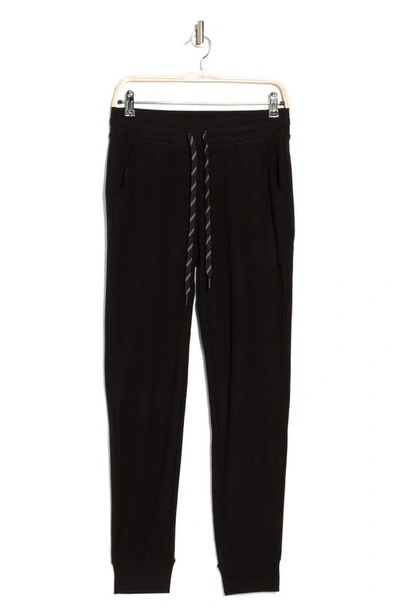 Shop Andrew Marc Sport Pull-on Joggers In Black
