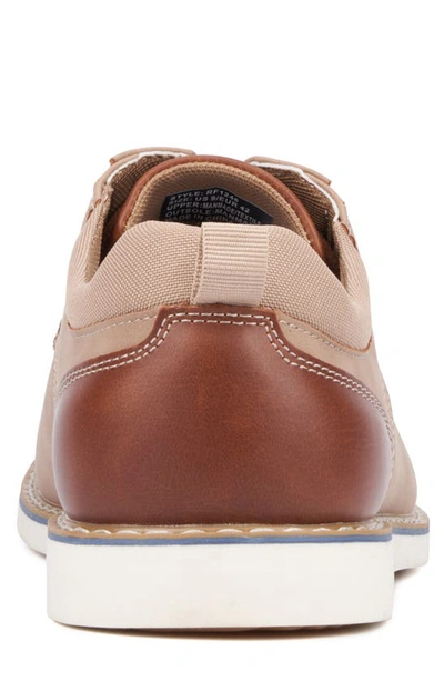 Reserve Footwear Vertigo Faux Leather Derby In Khaki