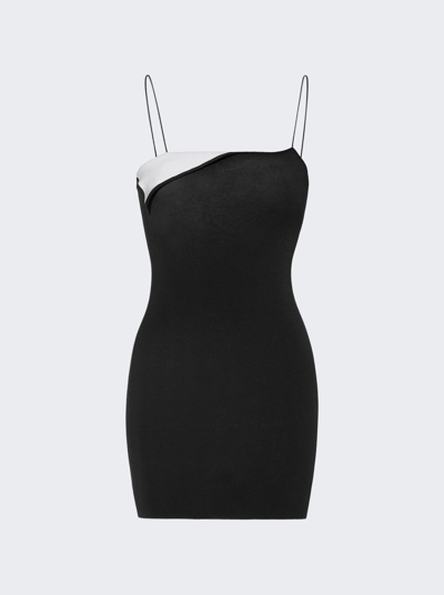 Shop Jacquemus La Mini Robe Aro Dress In Black