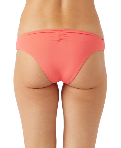Shop O'neill Oneill Women's Saltwater Solids Matira Bikini Bottom In Dubarry