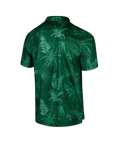 Shop Colosseum Men's  Green Baylor Bears Palms Team Polo Shirt