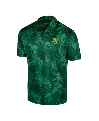 Shop Colosseum Men's  Green Baylor Bears Palms Team Polo Shirt