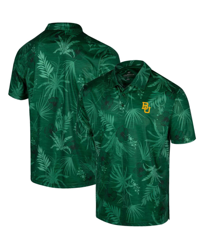 Shop Colosseum Men's  Green Baylor Bears Palms Team Polo Shirt