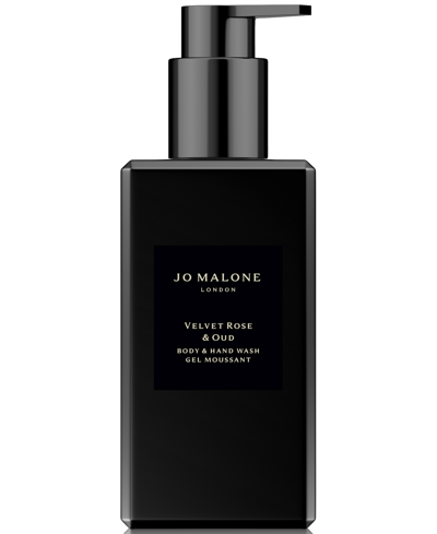 Shop Jo Malone London Velvet Rose & Oud Body & Hand Wash, 8.45 Oz. In No Color