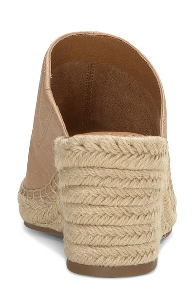 Lucky Brand Cabriah Espadrille Platform Wedge Slide Sandal In Sandstorm