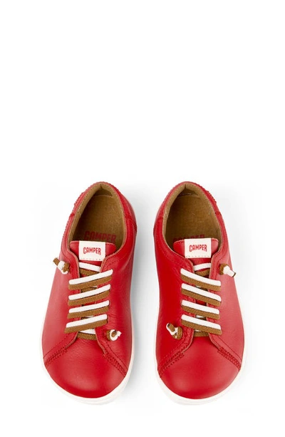 Shop Camper Kids' Peu Cami Sneaker In Bright Red