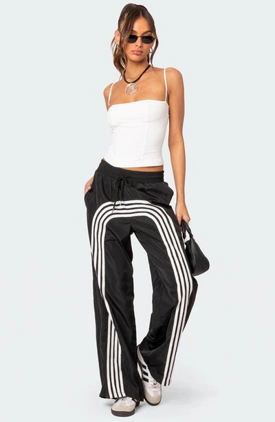 Edikted Juno Corset Crop Camisole In White