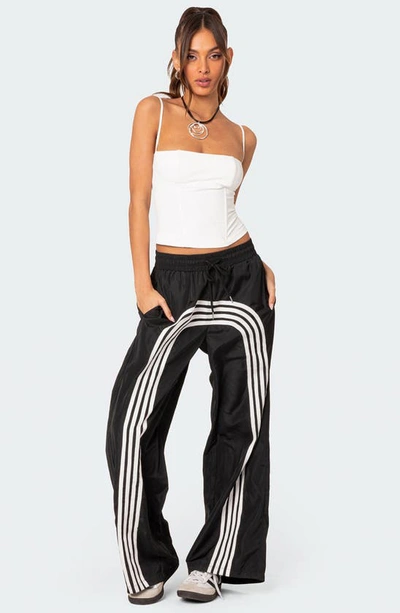 Edikted Juno Corset Crop Camisole In White