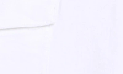 7 For All Mankind Logan Cargo Pants In Bright White