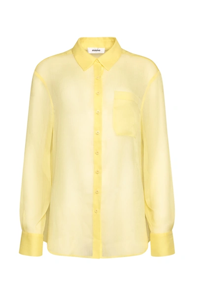 Danielle Guizio Ny Valle Top In Soft Daisy