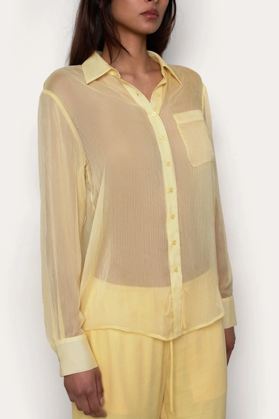 Shop Danielle Guizio Ny Valle Top In Soft Daisy