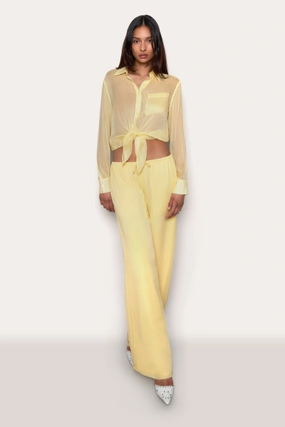 Danielle Guizio Ny Valle Top In Soft Daisy