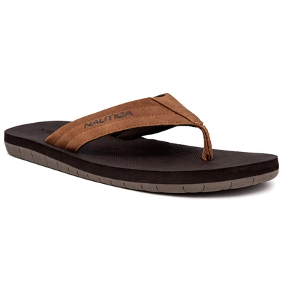 Shop Nautica Flip-flop Sandal In Black