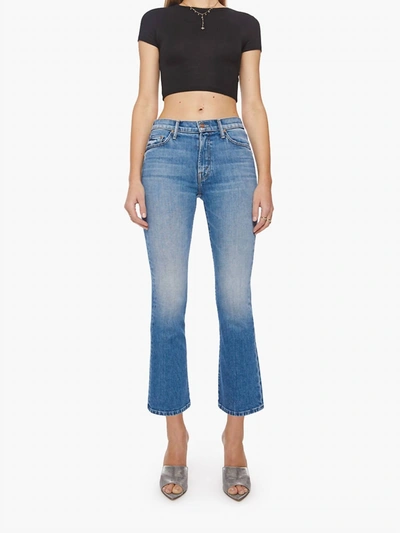 Shop Mother Women's The Outsider Ankle Jeans In High On The Hog In Multi