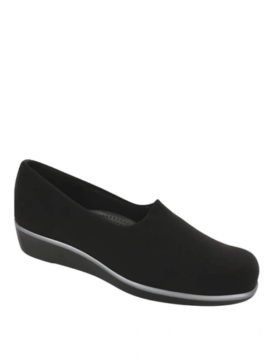 Shop Sas Bliss Slip-on Loafer In Black