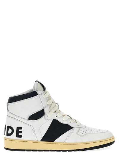 Shop Rhude Rhecess Sneakers White/black