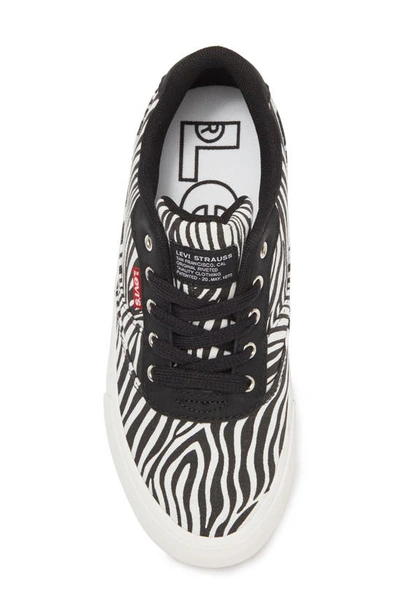Shop Levi's® Kids' Naya Canvas Sneaker In Black
