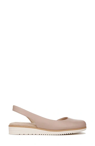 Shop Soul Naturalizer Idea Slingback Flat In Blush Faux Leather