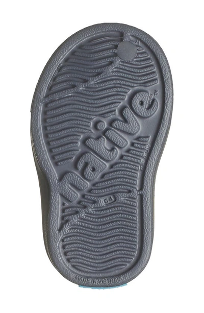 Shop Native Shoes Kids' Miles Bloom Water Friendly Slip-on Sneaker In Onyx/ Onyx