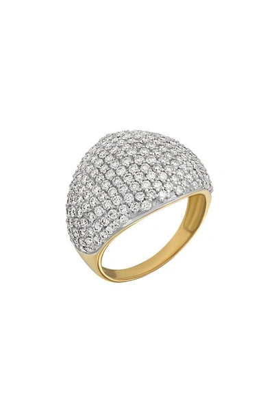 Shop Bony Levy Bardot Diamond Ring In Yellow Gold/ Diamond