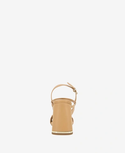 Kenneth Cole Jessie Heeled Sandal In Doe