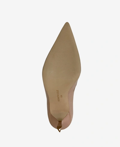 Kenneth Cole Women's Beatrix Slip On Pointed Toe High Heel Pumps In Tan