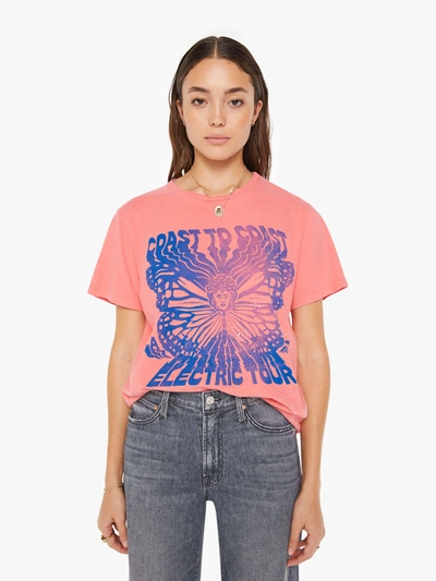 Shop Mother The Rowdy Medusa T-shirt In Pink