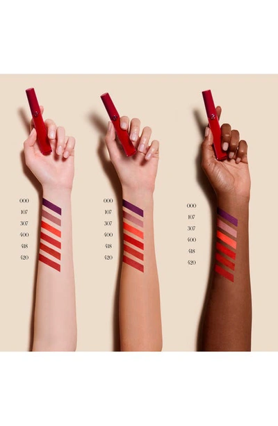 Armani Collezioni Lip Maestro Matte Liquid Lipstick In 107 Nuda