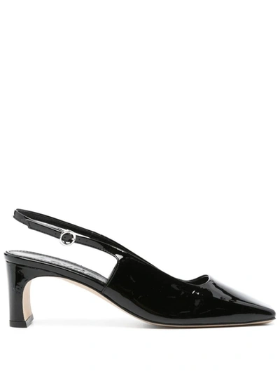Shop Aeyde Eliza Patent Calf Leather Black Shoes