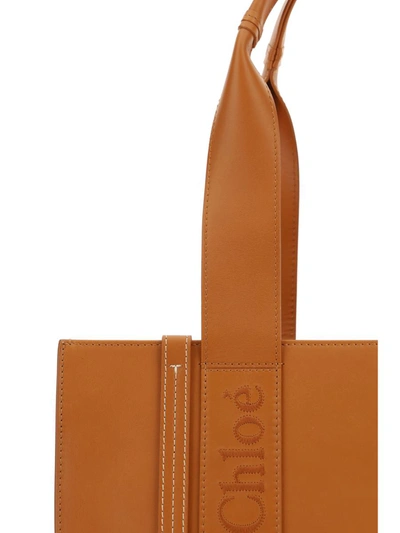 Shop Chloé Handbags In Caramel
