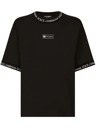 Shop Dolce & Gabbana T-shirts & Tops In Black