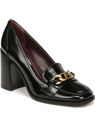Shop Franco Sarto Miri Womens Patent Dress Block Heels In Black