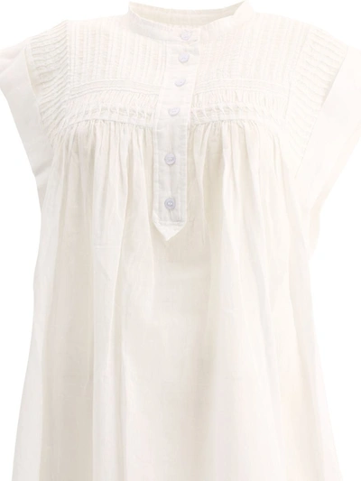 Shop Isabel Marant Étoile "leazali" Dress In White