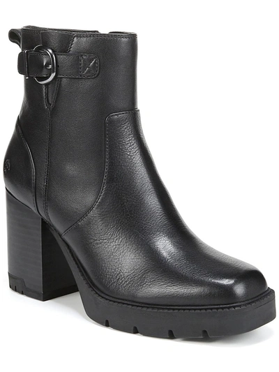 Naturalizer Wilde Waterproof Lug Sole Booties In Black