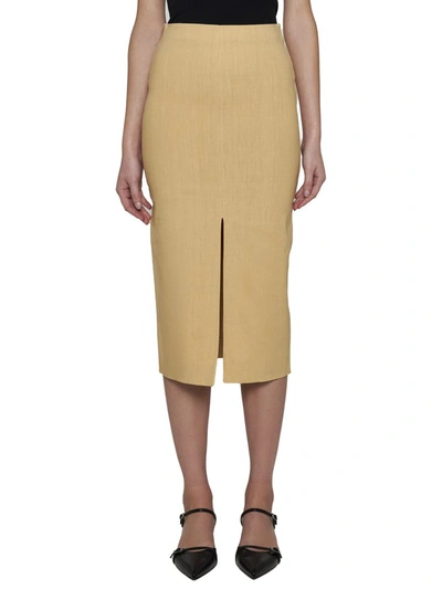 Shop Isabel Marant Skirts In Straw