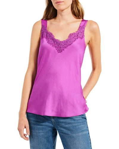 Shop Nic + Zoe Lace Cami Tank In Pink