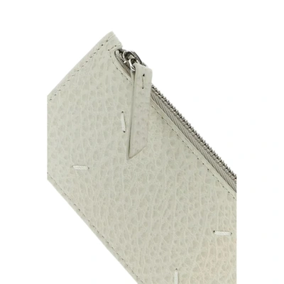 Shop Maison Margiela Zipped Cardholder In H9677