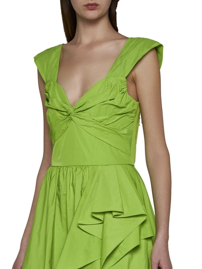 Shop Marchesa Notte Dresses In Spring Green