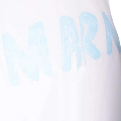 Shop Marni Logo T-shirt In L4w01