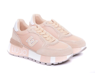 Shop Liu •jo Liu Jo Sneakers In Pink