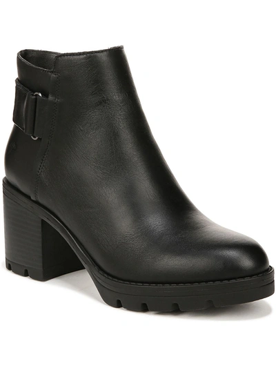 Shop Naturalizer Veeda Womens Zipper Short Ankle Boots In Black