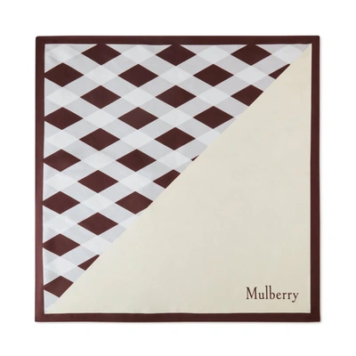 Shop Mulberry Vichy Square In White