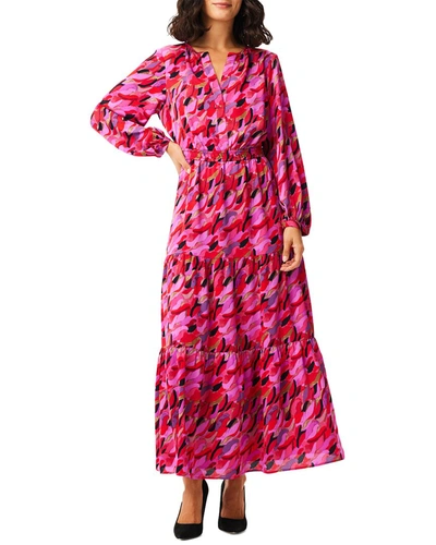 Shop Nic + Zoe Petal Splash Dress In Pink
