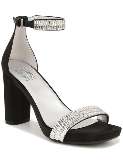 Naturalizer Joy-sparkle Ankle Strap Sandals In Black